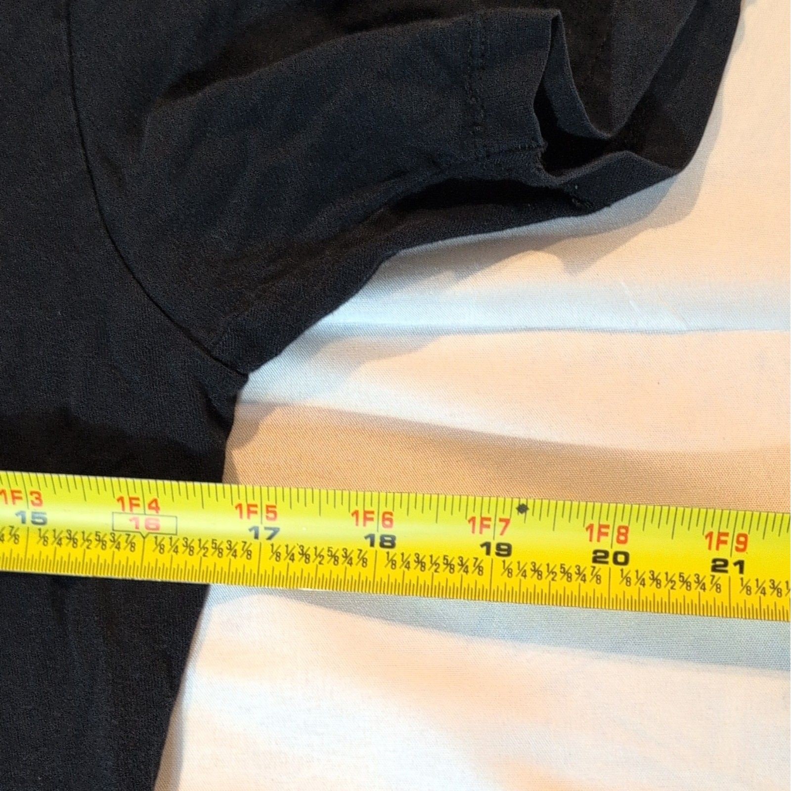 Coastal Edge Mens S Black Cotton Knit Crew Neck Short Sleeve Surf Beach Tee — image 5 of 6